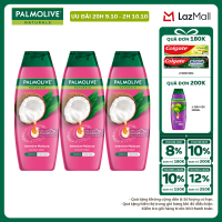 Bộ 3 Dầu gội Palmolive kèm xả 2-trong-1 chiết xuất thiên nhiên 180ml/chai