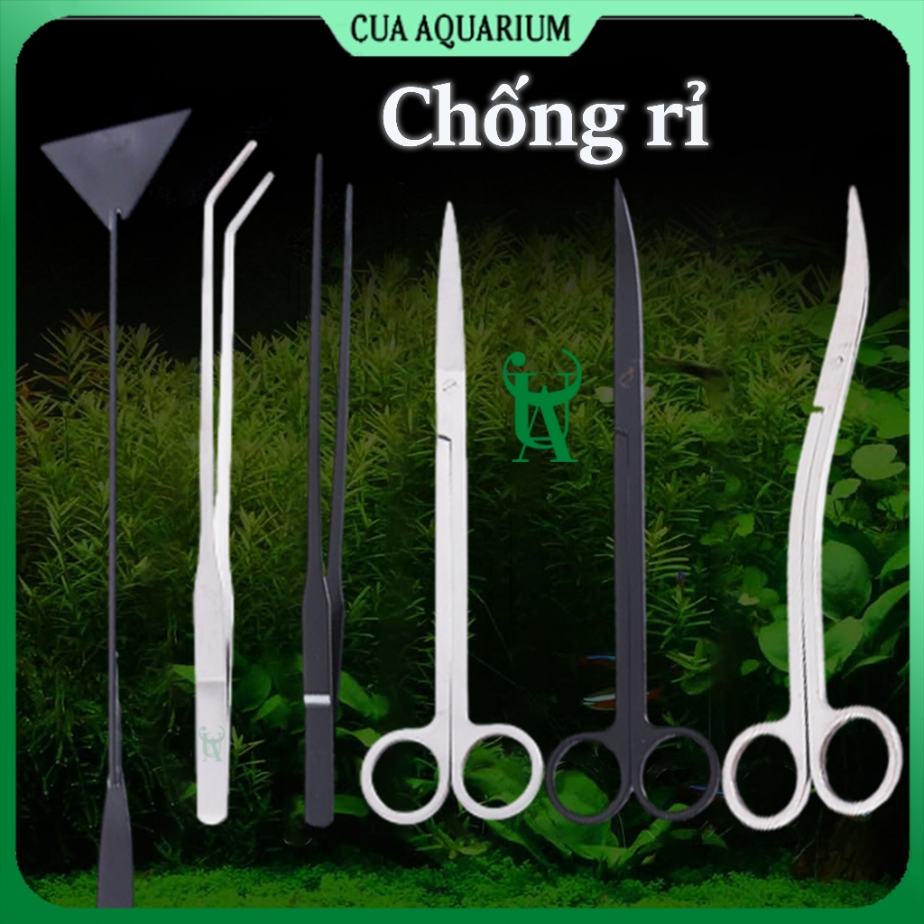 Nhíp Kéo San nền thủy sinh - Trồng tỉa cây thuỷ sinh (Thép không rỉ)