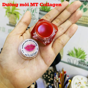 Dưỡng môi MT, Kích màu môi collagen dưỡng môi sau xăm hiệu quả
