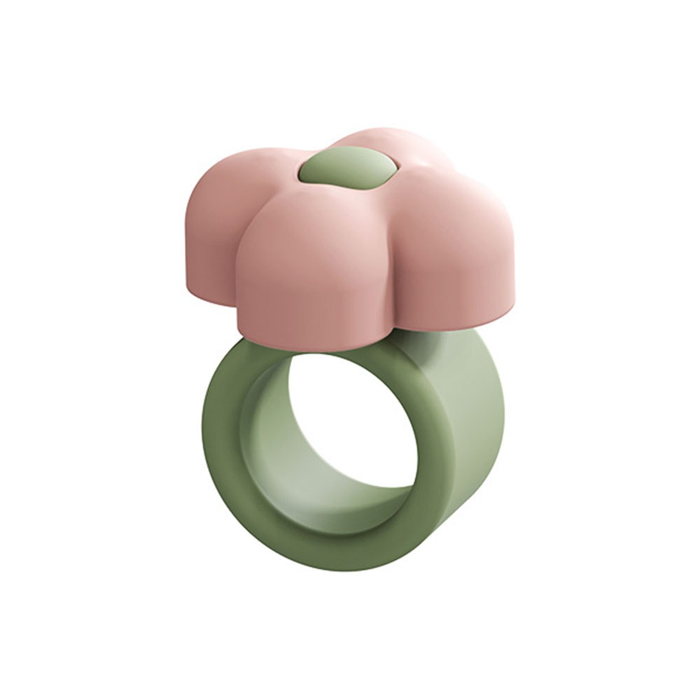 GFNET Phim hoạt hình Miếng đệm chống va đập tay nắm cửa Silicone Chống sốc Chặn cửa Dễ thương Không cần đục lỗ Vòng Chống Va Chạm Tay Nắm Cửa để trang trí phòng ngủ
