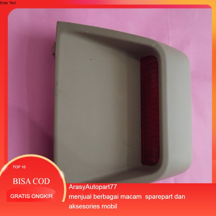 lampu spoiler belakang toyota vios original kode asli kode part Harga 225,000 rupiah*Gratis Ongkir