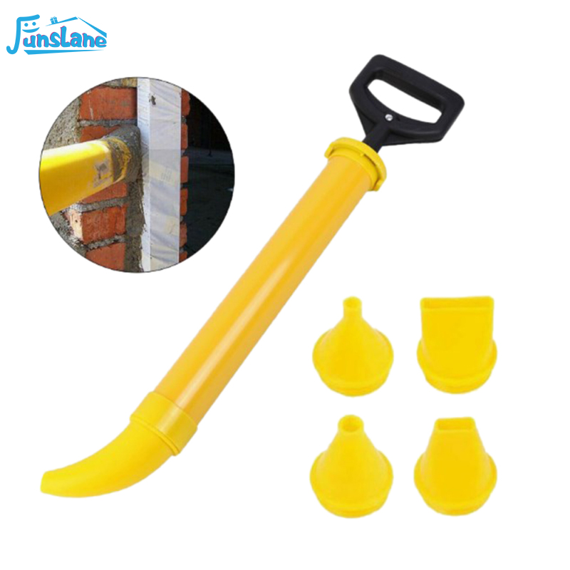FunsLane 113l/min Caulking Gun Cement Lime Pump Grouting Mortar Sprayer Applicator Grout Filling Tools With 5 Nozzles ราคา 325 บาท*ส่งฟรี