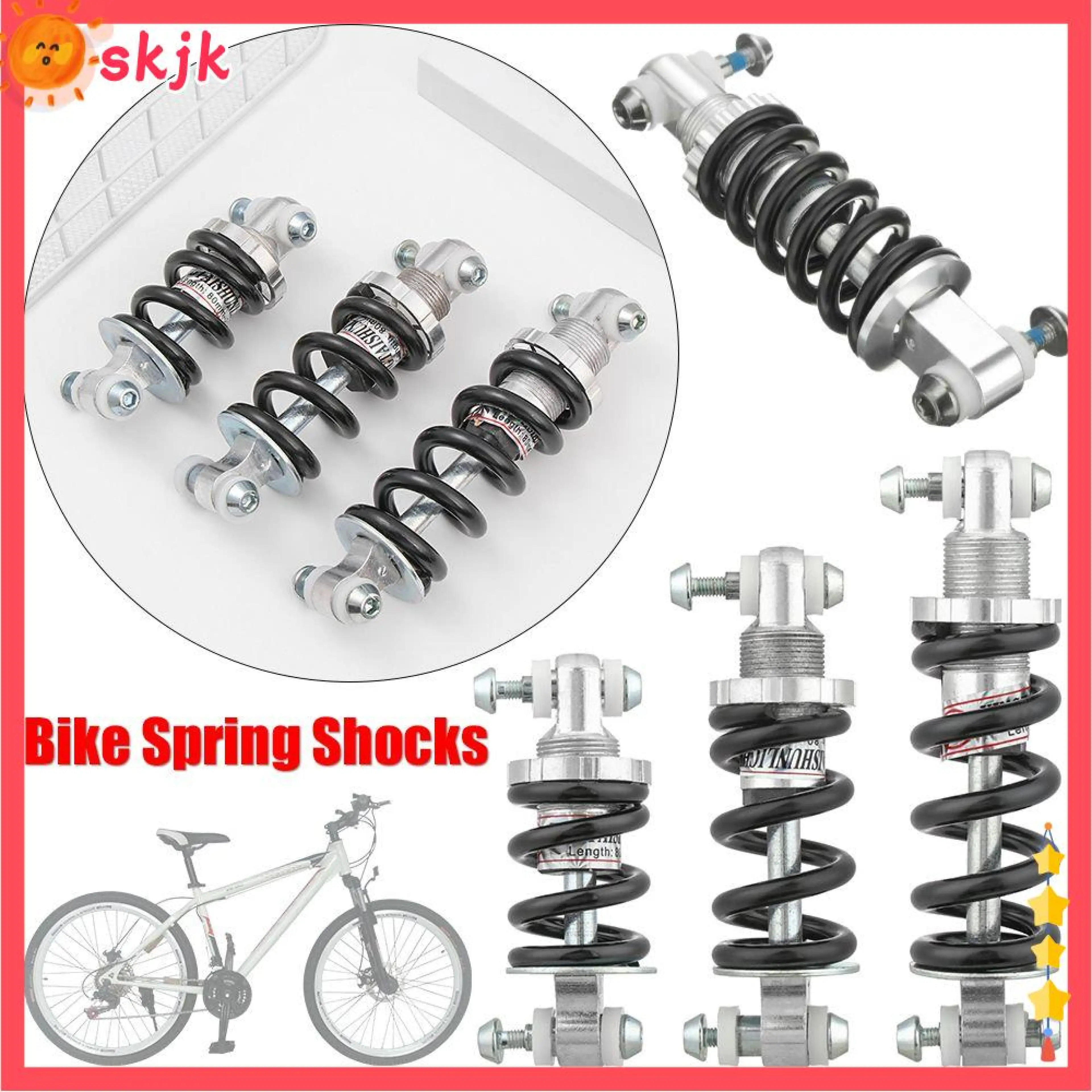 SKJK 500/600/750/1200lb อะไหล่จักรยาน อุปกรณ์จักรยาน โช้คอัพจักรยาน โช้คอัพสปริง ระบบกันสะเทือน โช๊คหลัง MTB - รูปที่ 1