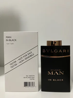 Bvlgari Man In Black Eau De Parfum sp 100ml TESTER packaging