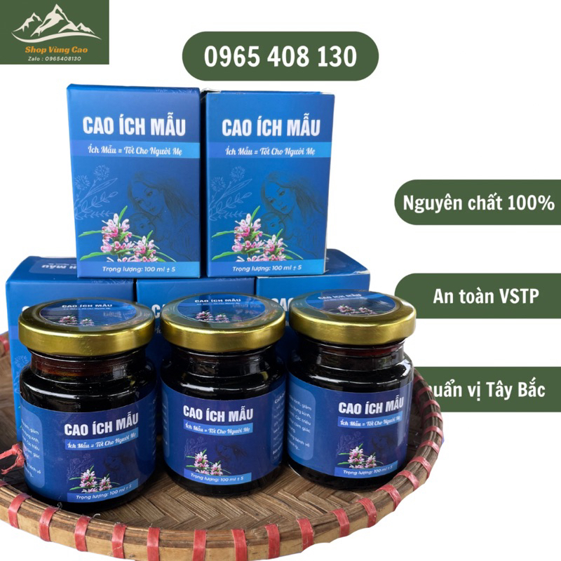[chính hãng] cao ích mẫu ( thảo dược vùng cao )
