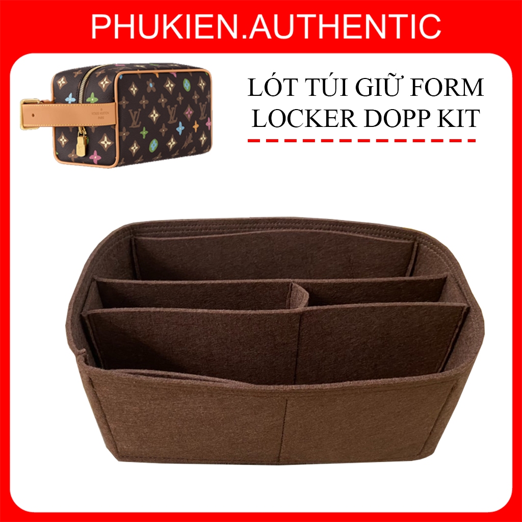 Lót túi giữ form LV Locker Dopp Kit cao cấp full Size | Màu sắc đa dạng | Phukien.authentic