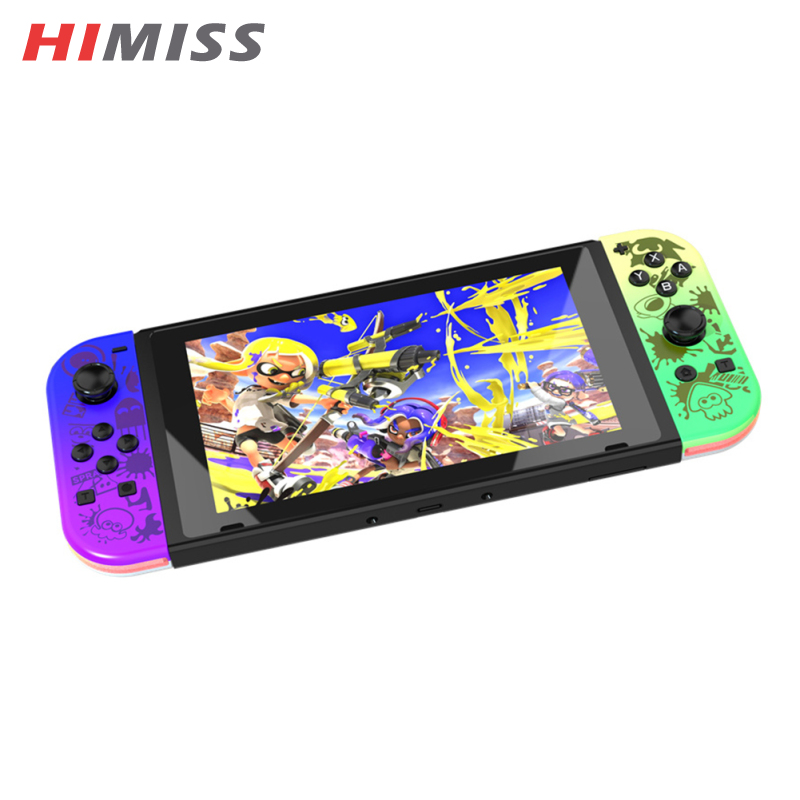 HIMISS JOY02 Joypad Wireless Controller Joystick Gamepad Controllers Joy Pads With RGB Lighting Compatible For Switch/OLED Controllers ราคา 735 บาท*ส่งฟรี