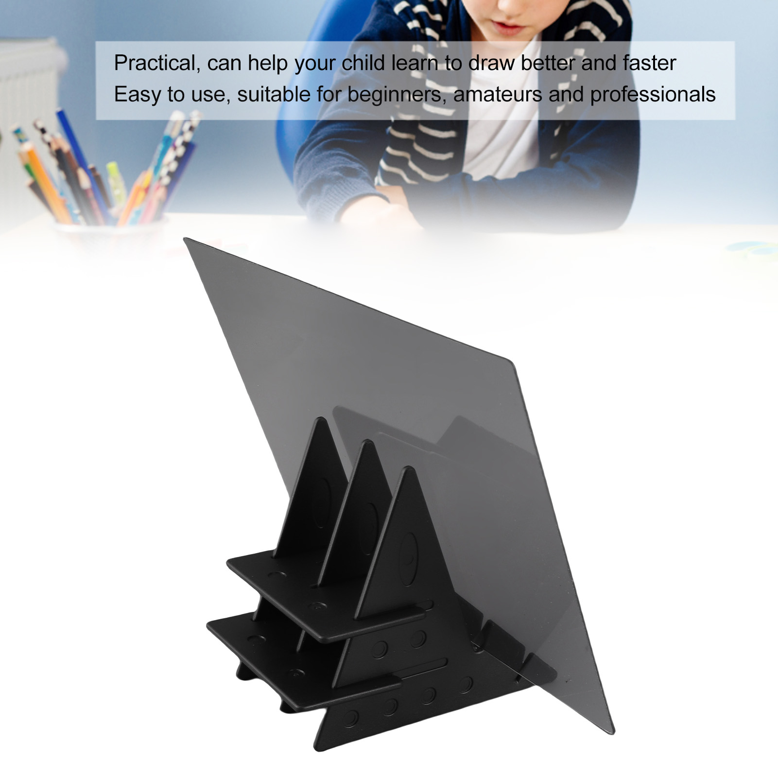Phefop tranh tự làm tấm vẽ can xách tay Bảng vẽ quang học Wizard phác thảo Board phác thảo công cụ cho trẻ em và người mới bắt đầu