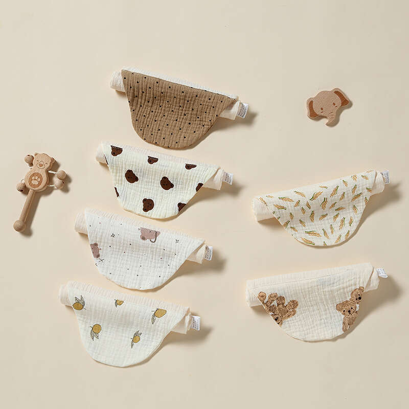 Khăn tắm cotton tinh khiết trẻ em, thấm hút hôi, mùa hè, mẫu giáo, lau cho bé, miếng lót mồ hôi lớn