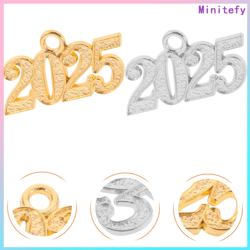Minitefy 12 Chiếc DIY 2025 Hạt Sức Làm Mặt Dây Vòng Tay Tai Vòng Cổ Móc Chìa Khóa