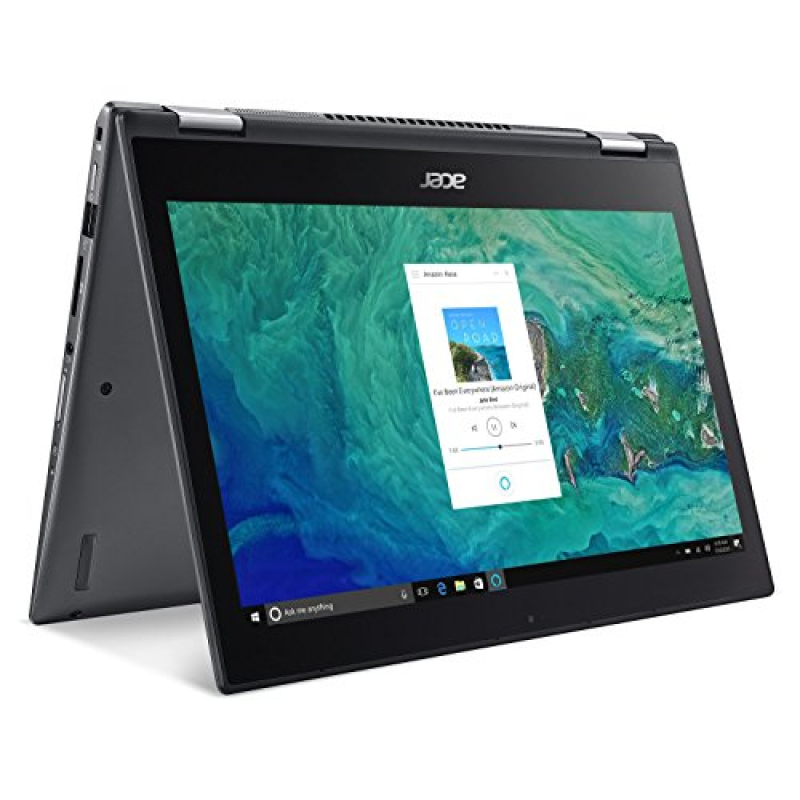 Acer Spin 5 SP513-52N-85LZ, 13.3 Full HD Touch, 8th Gen Intel Core i7-8550U, Alexa Built-in, 8GB DDR4, 256GB SSD, Convertible, Steel Gray