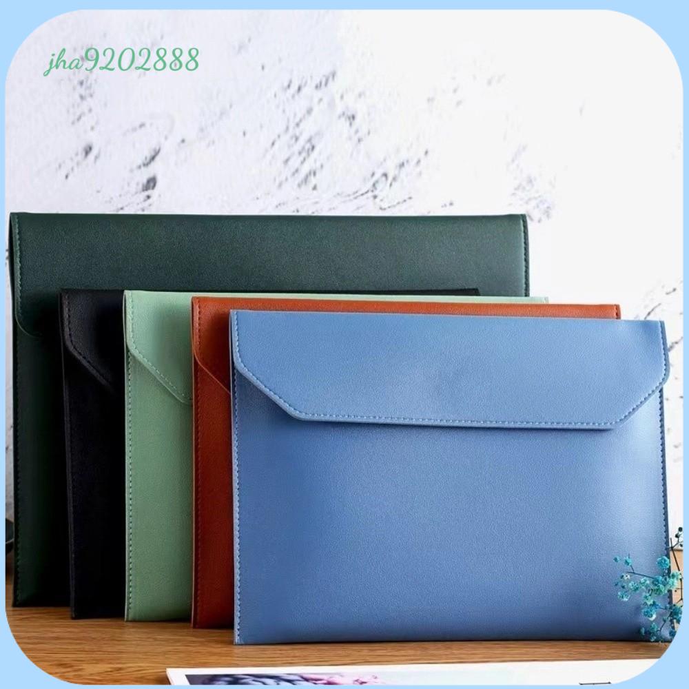 JHA9202888 PU Thư mục tập tin Dung lượng lớn Chống thấm nước Túi xách Di động Đa chức năng Túi đựng tài liệu Lưu trữ tài liệu