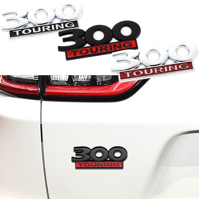 Modified Car Trunk Badge Sticker Automotive Rear Emblem Decals 300 TOURING