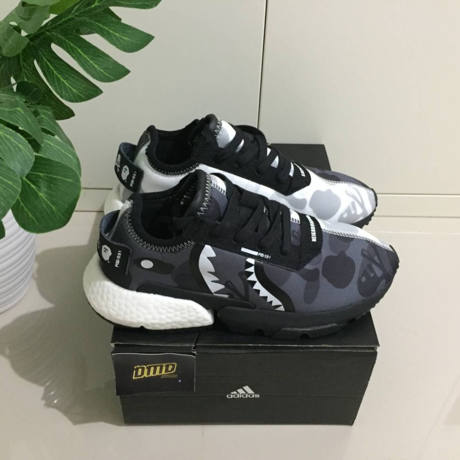 Jual Sepatu Adidas X Bape Terbaru - Jun 
