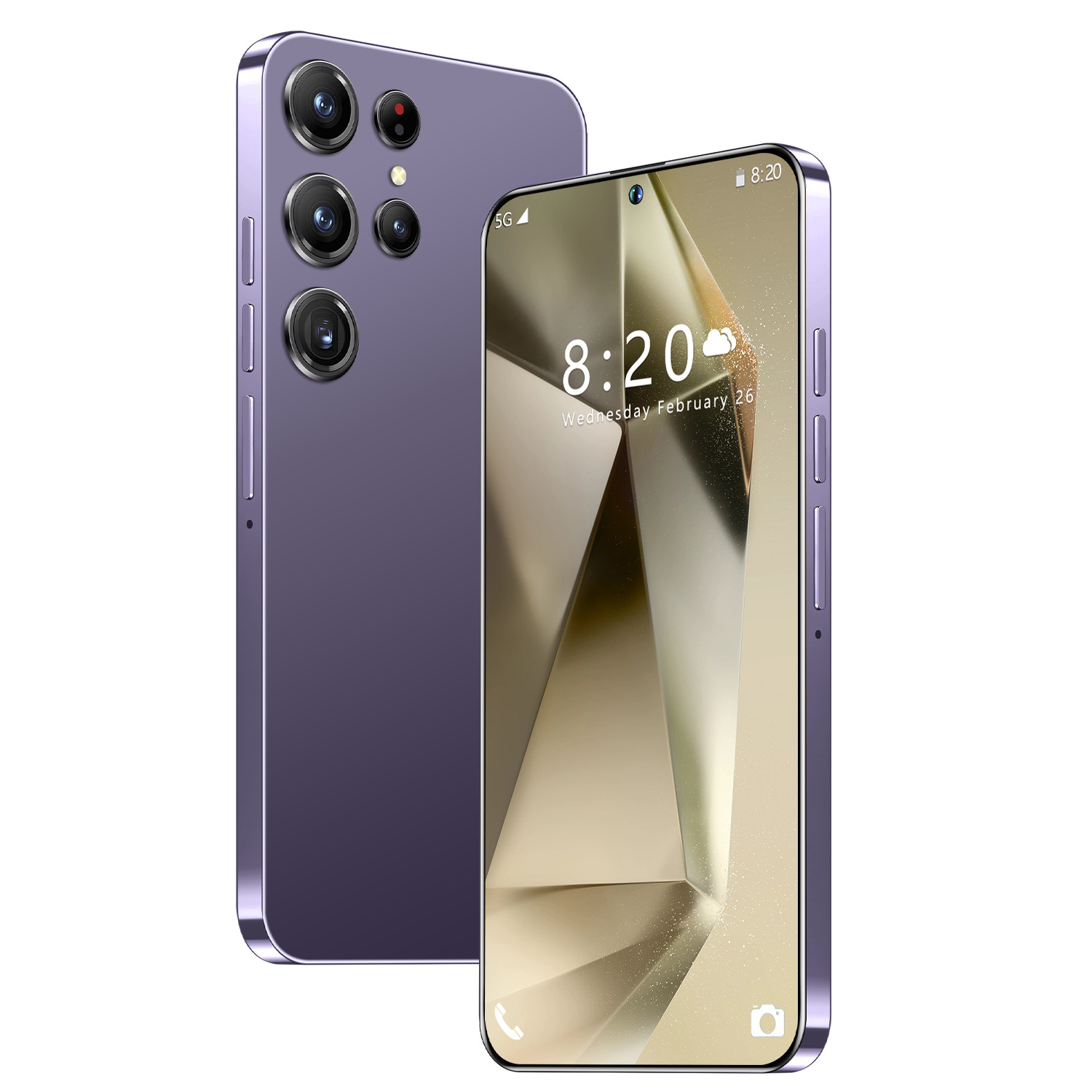 Cellphones Large Screen Phone with Powerful Configuration 16Gb Ram+1Tb Storage Dual Camera 108Mp - Genuine New Arrival - 2