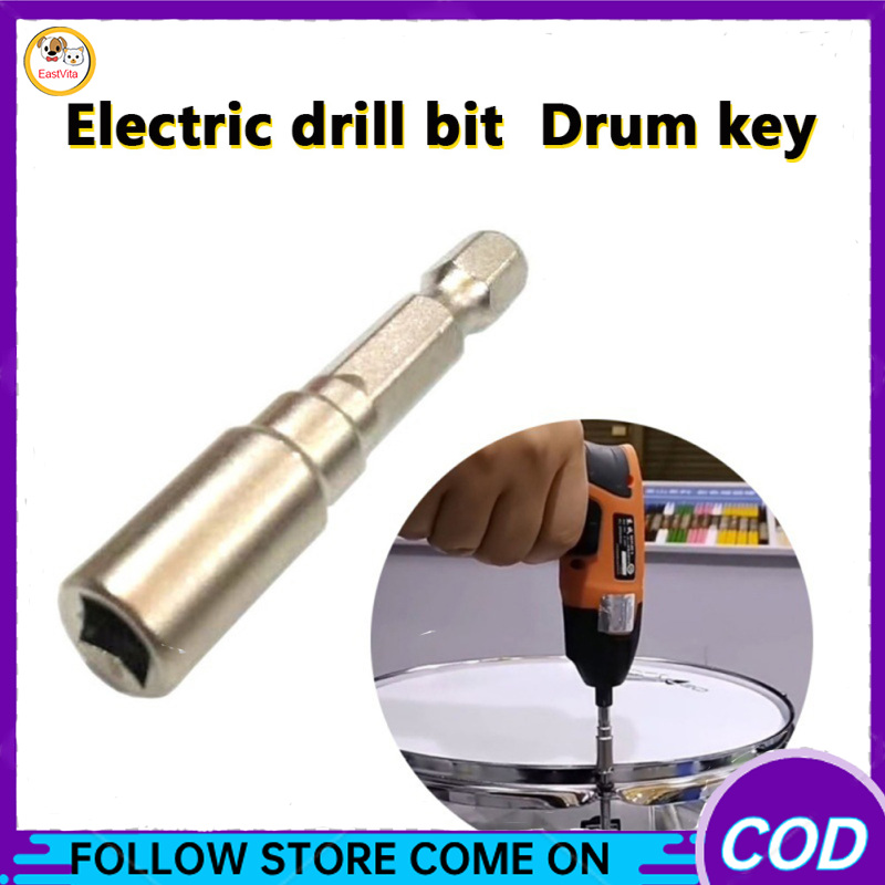 Khóa chỉnh trống mũi khoan hợp kim trống phím điều chỉnh với 2 chế độ dễ dàng để thực hiện Bộ gõ di động Tunner Phụ Kiện Dụng cụ