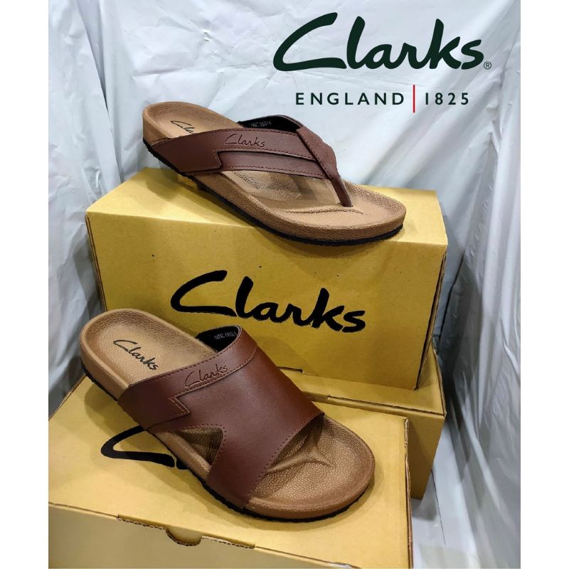 cheap clarks flip flops mens