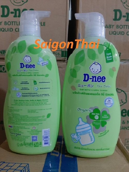 LZD(SGT) Nước rửa bình sữa Dnee chai 620ml - mẫu mới