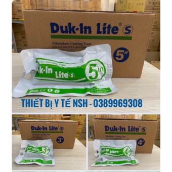 Băng bột bó thủy tinh cố định xương,BĂNG CHỈNH HÌNH CỐ ĐỊNH CHO BỆNH NHÂN GÃY XƯƠNG 3in 4in 5in1 Duk-in Lite S Hàn quốc