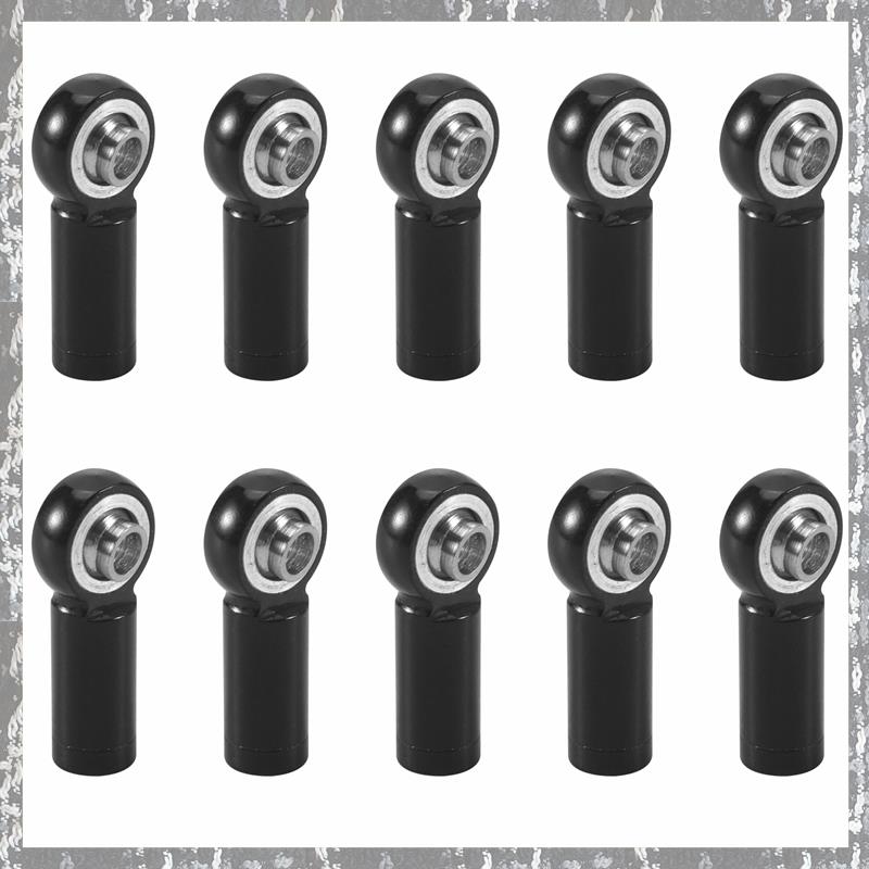 10Pcs Metal M2.5 Link Tie Rod End Ball Joint for A959 12428 144001 C24 MN D90 MN99S RC Car Parts