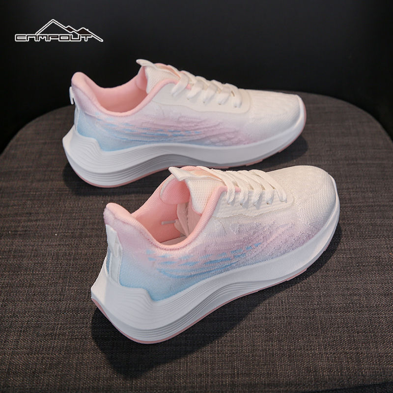 CAMPOUT Breathable sports mesh shoes women new sneakers schoolgirl Korean