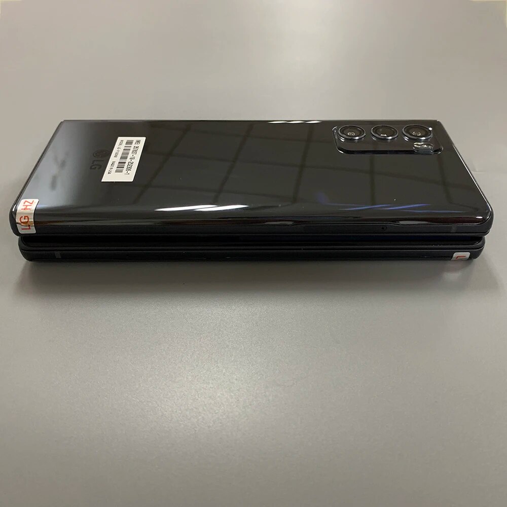 PIVBE LG WING LMF100N LMF100VM 5G โทรศัพท์มือถือ หน้าจอ OLED 6.8 นิ้ว RAM 8GB ROM 128GB/256GB 64MP 32MP NFC โทรศัพท์มือถือ Android QIVBO
