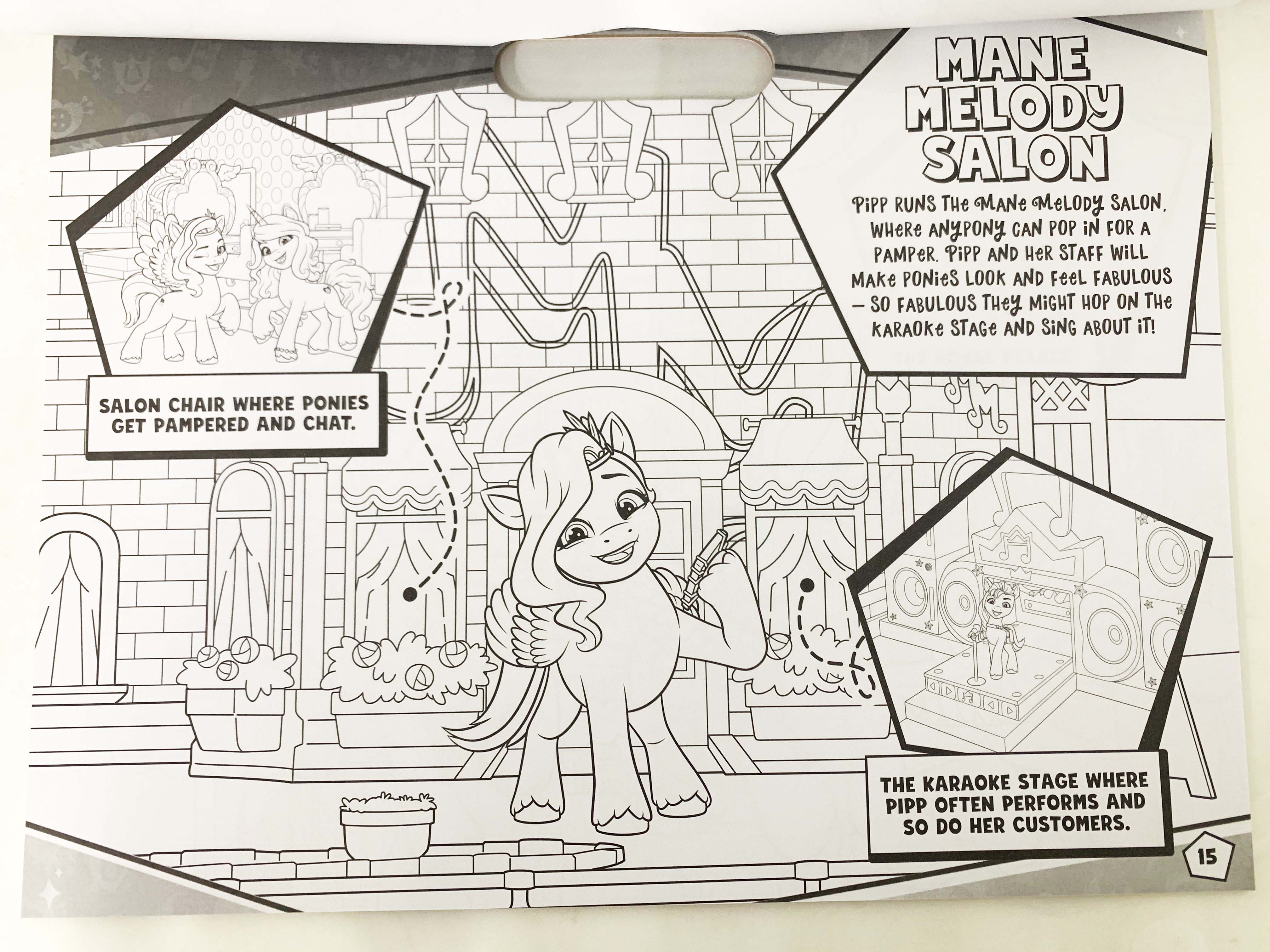 My Little Pony Giant Colouring Activity Book Pad Big Truck Pups to