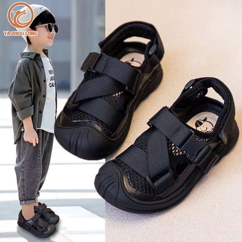 YA ZHOU LONG children's sandals Breathable casual sandals for boys and girls Fashion Comfortable