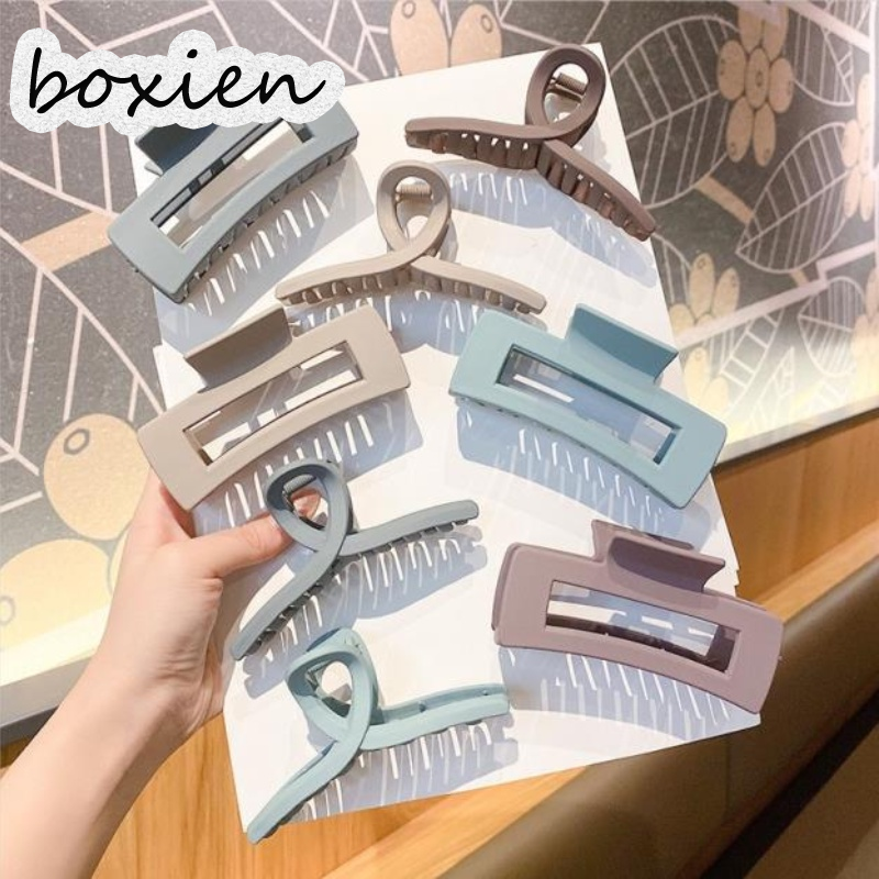 boxien กิ๊บติดผมทรงท่อลูกฟูกแฟชั่นสไตล์เกาหลีสำหรับผู้หญิง ราคา 12 บาท*ส่งฟรี
