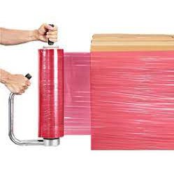 Stretch film 500MM x 2.2KG± (200g) x 25mic Black Clear Red Blue Grey Transparent wrapping packaging READY STOCK