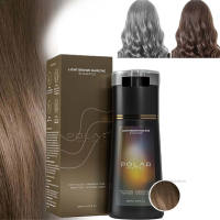 200ml Women & Men Polar Hair Dye Shampoo Long Lasting Moisturizing Hair Dye eeping Hair Healthy and Shiny BAG-MY