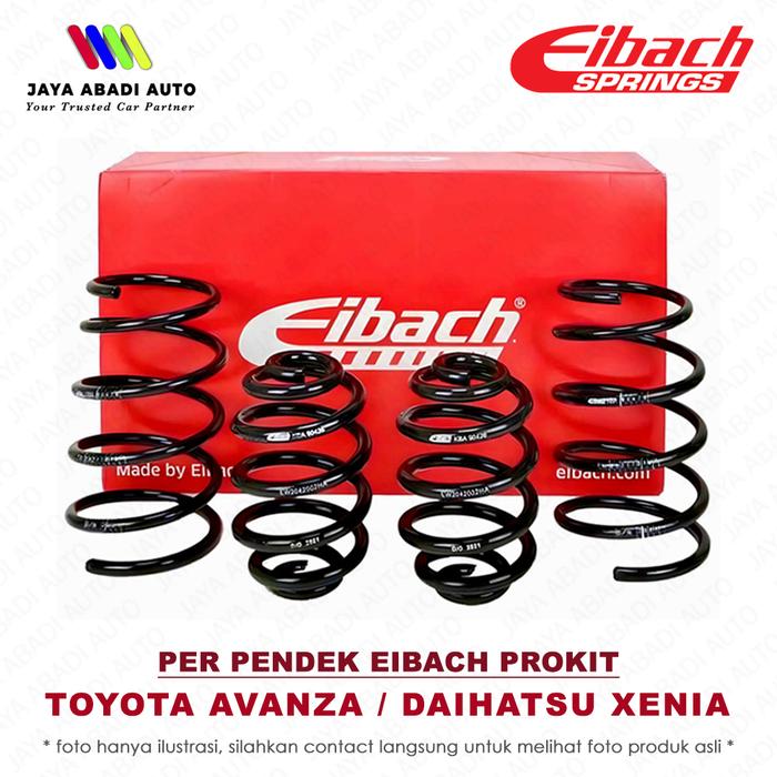 LOWERING / PER PENDEK EIBACH PROKIT - TOYOTA AVANZA VELOZ (2012-ON) -SparepartVin Harga 4,958,000 rupiah*Gratis Ongkir