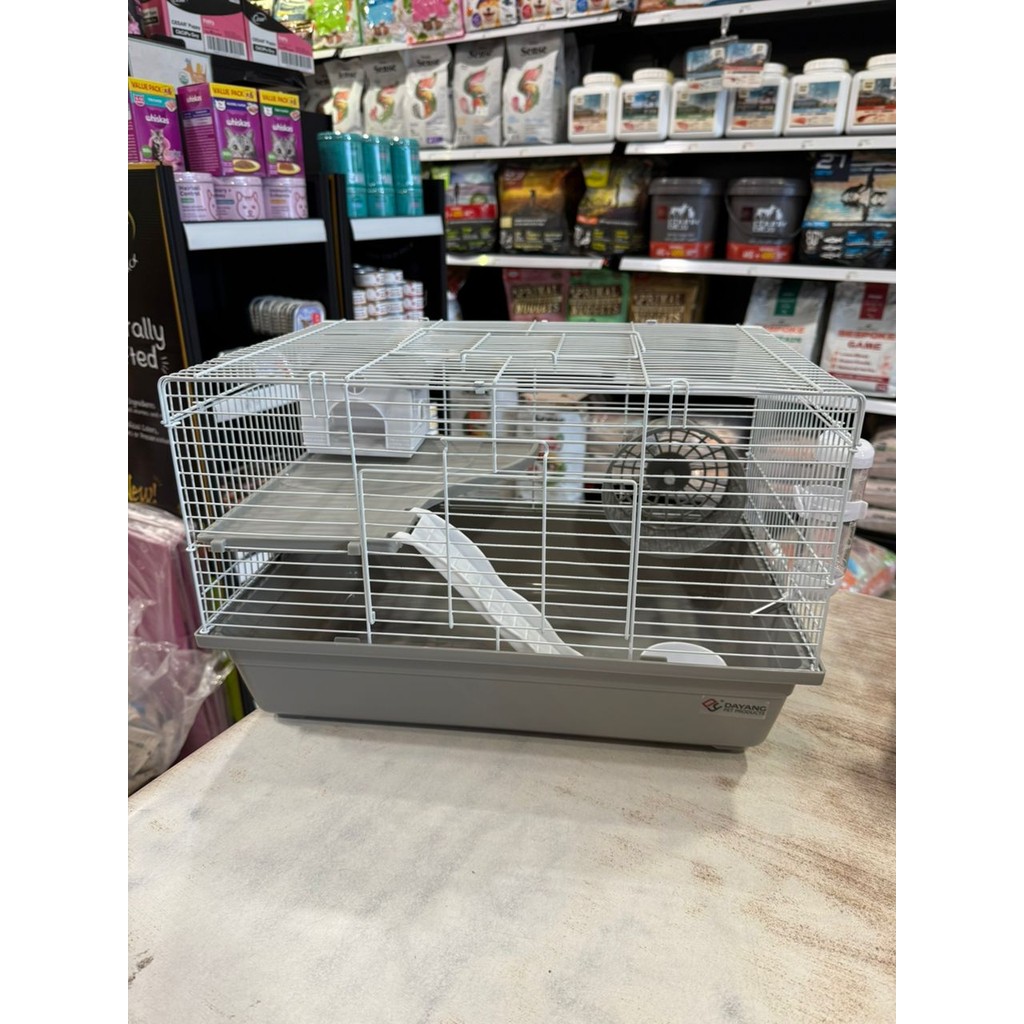 DAYANG FANTASTIC HAMSTER CAGE 18.5''x12.6''x12''H CAGE FOR SMALL ANIMAL Harga  95 Ringgit*Penghantaran Percuma