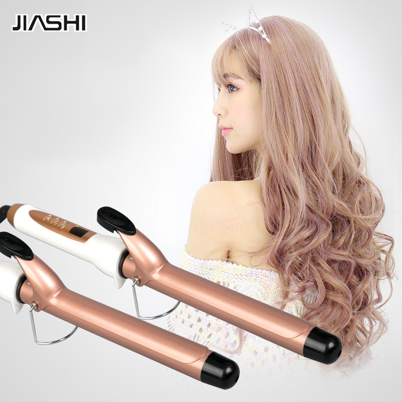  Jiashi Máy Uốn Xoăn Tóc máy làm xoăn điện xuyên biên giới Máy uốn xoăn tóc làm xoăn giả Máy uốn xoăn tóc mini 