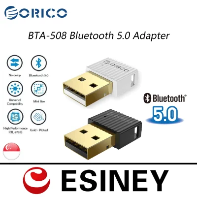ORICO Wireless USB Bluetooth 4.0 5.0 Dongle Adapter Audio Receiver for PC(BTA-508)