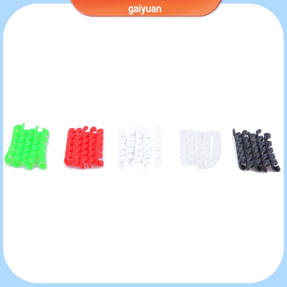 GAIYUAN 5Pcs Chất lượng cao Chống trầy xước Đạp xe Bộ bảo vệ cáp xe đạp Đường ống tay áo Xe đạp Phanh sang số