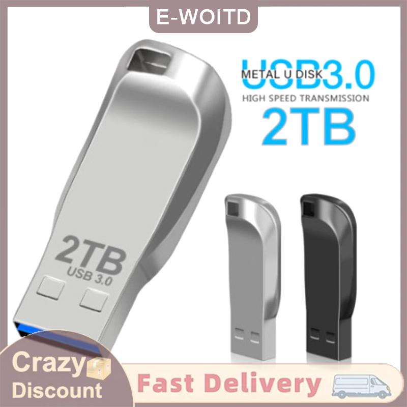 【CHANGXIANG3】 2TB แฟลชไดรฟ์โลหะ USB 3.0 PEN Drive 2TB USB แฟลชไดรฟ์1TB ความเร็วสูง USB กันน้ำ USB Flash Disk อะแดปเตอร์ TYPE-C อัพเกรดใหม่ ราคา 76 บาท*ส่งฟรี