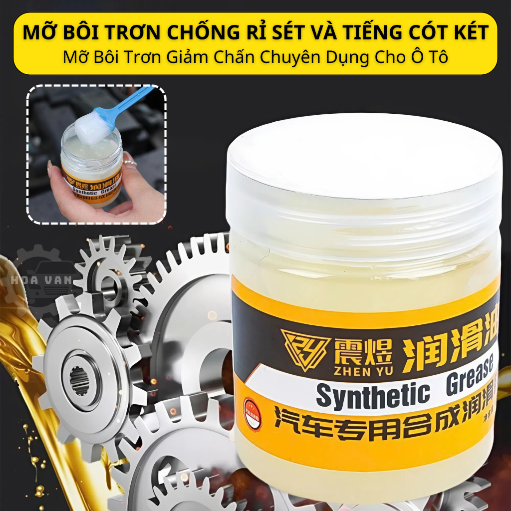 Mỡ Bôi Trơn Chống Rỉ Sét Giảm rυng Chấn Cho Ô Tô, Mỡ Bôi Trơn Giảm Va Đập Và Tiếng Cọt Kẹt Trên Ô Tô Giá 23,000 Đồng*Miễn phí vận chuyển