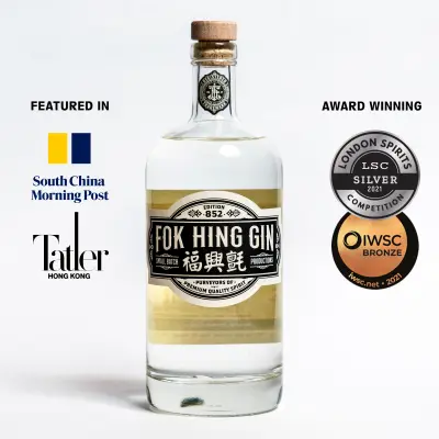 FOK HING GIN - EDITION 852 (700ml) | Award-Winning Premium Craft Gin