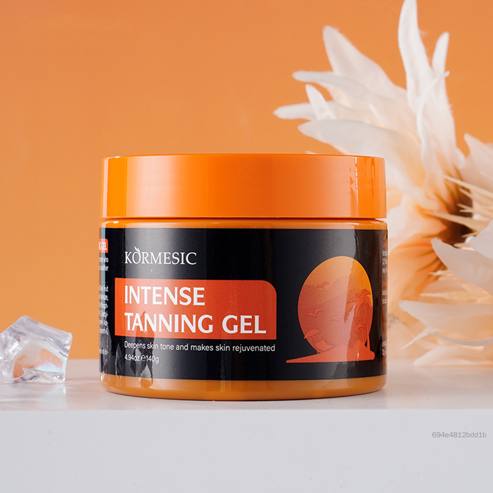 Ngựa đen Bronzer đen thuộc loại Gel tự thuộc về kem đồng màu cho nam giới hiệu ứng tự nhiên LE-VN