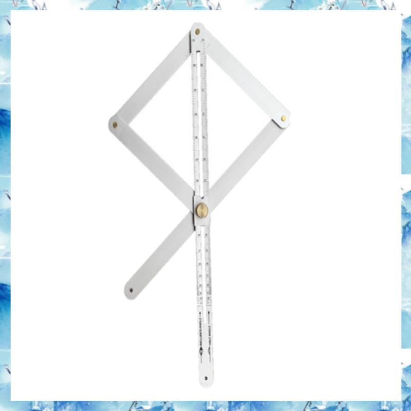 W3(ABRY) Corner Angle Finder, Multifunction Protractor Angle Finder with Scale, Aluminum Miter Saw Bevel Gauge
