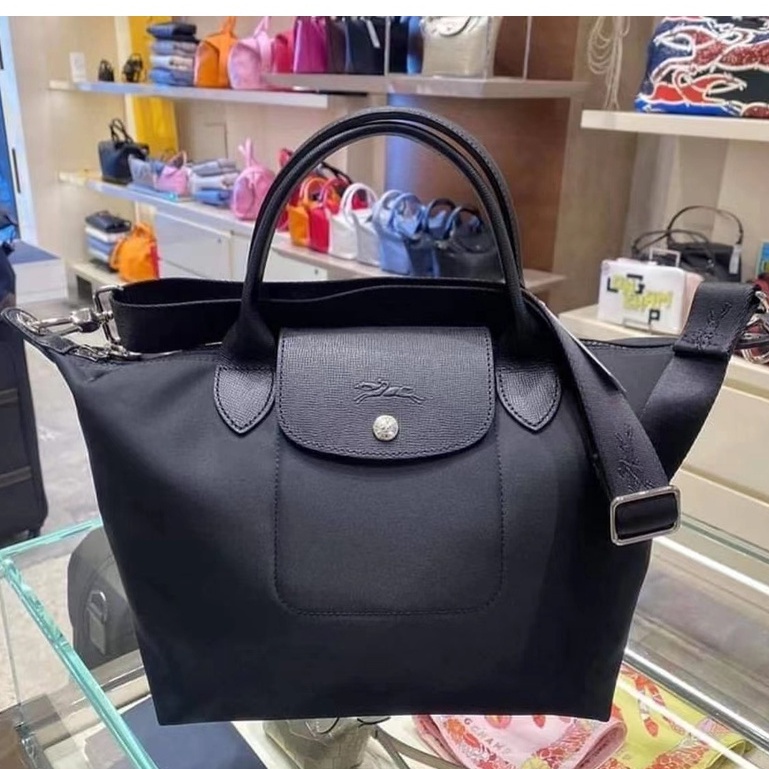 Ready Stock Original 100% Longchamp Neo 1512/1515 598 Series Women Nylon Shoulder Messenger Bag Handbag Tote Bag Shopping Bag Dumpling Bag Sling bag ราคา 1,798 บาท*ส่งฟรี
