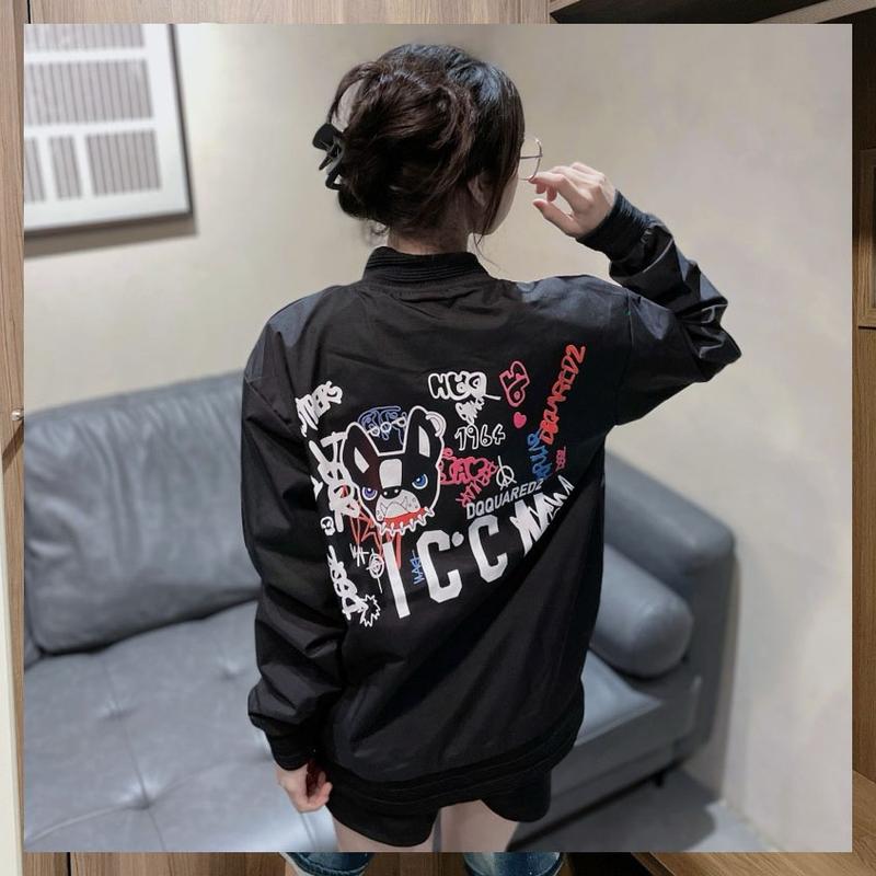  Áo Khoác Gió Boy phố in hình ICON cún dễ thương - Bomber 2 Lớp Chống Thấm Nước Unisex Hottrend 2025 Chất Liệu Cao Cấp Giữ Ấm Tốt Dễ Phối Đồ 