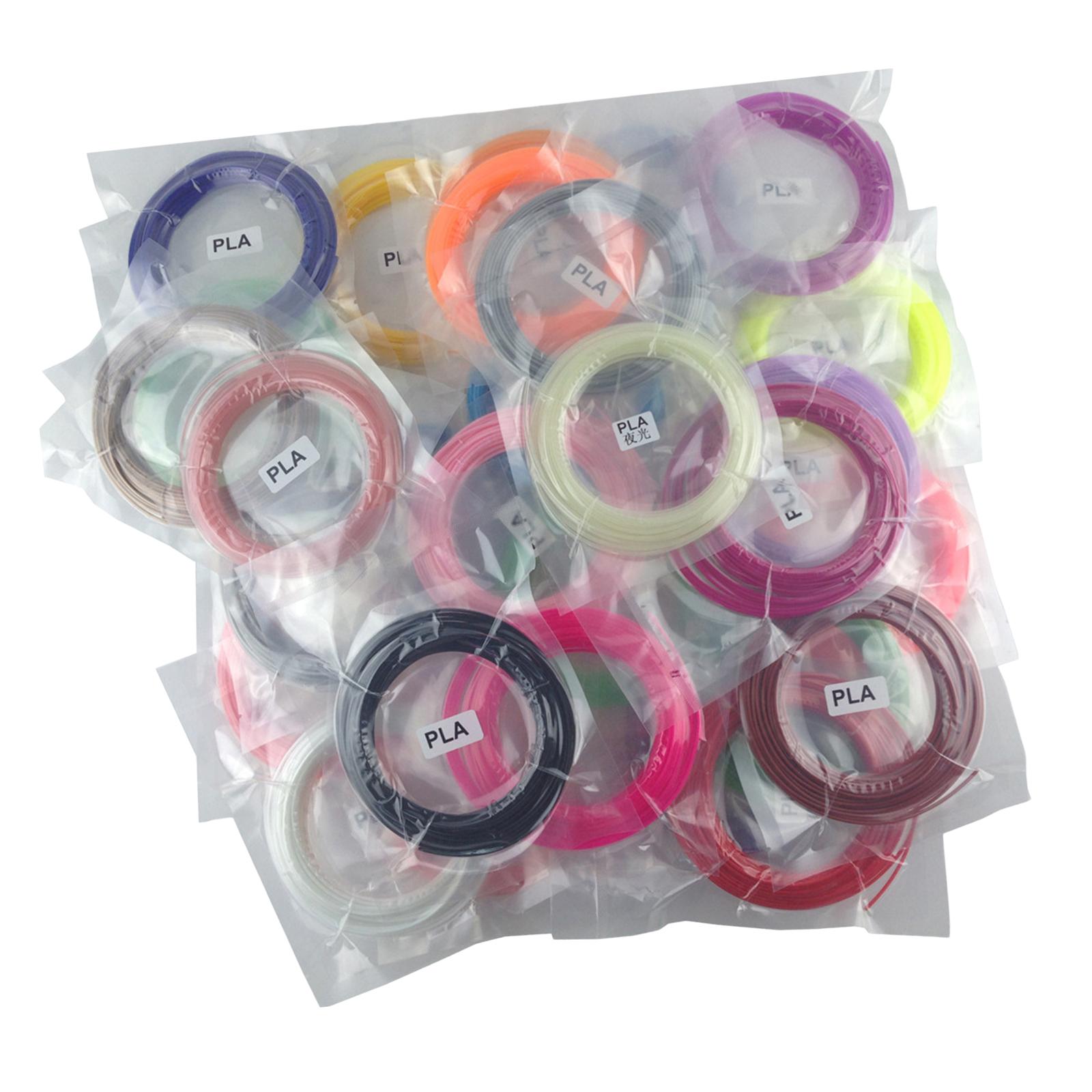 Baoblaze 3D Printer Filament Refills Mixed Colors Strong Toughness dimensional Accuracy Easy to Use Accessory Pla 3D Drawing Pen Filament - ยี่ห้อ Baoblaze ราคา 262 บาท*ส่งฟรี