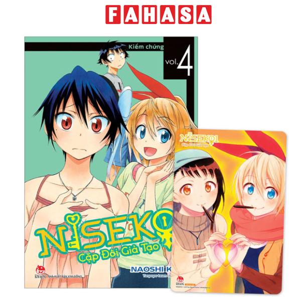 Fahasa - Sách - Nisekoi - Cặp Đôi Giả Tạo - Tập 4 - Kiểm Chứng - Tặng Kèm Card PVC
