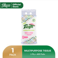 Tisyu Multi-Purpose Mega Pull 400 Sheets 1-ply