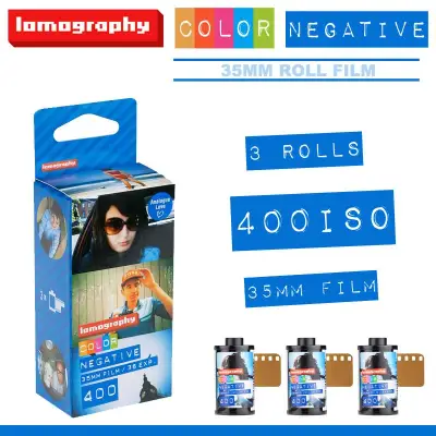 Lomography 35mm Color Negative ISO 400 - 3 rolls