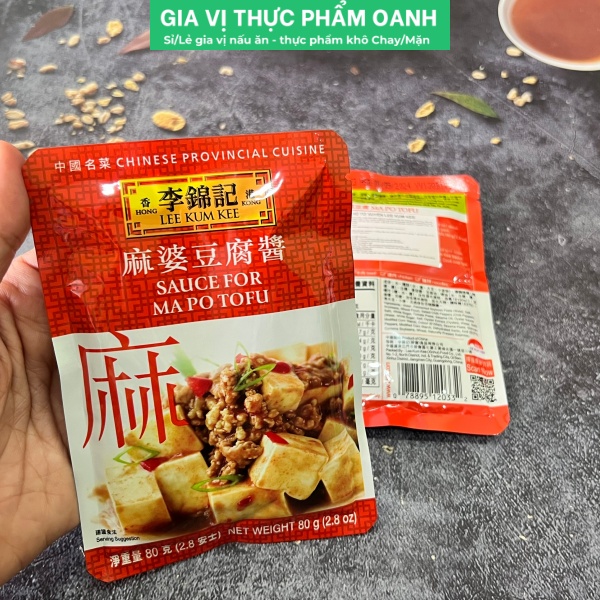 Sốt ướp đậu hũ tứ xuyên Lee Kum Kee 80gr (Hộp 12)