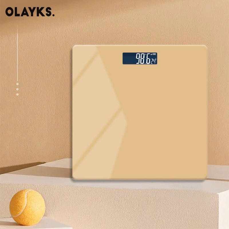 OLAYKS Cân Điện Tử Thông Minh Dùng Cân Cơ Thể Có Thể Sạc Lại