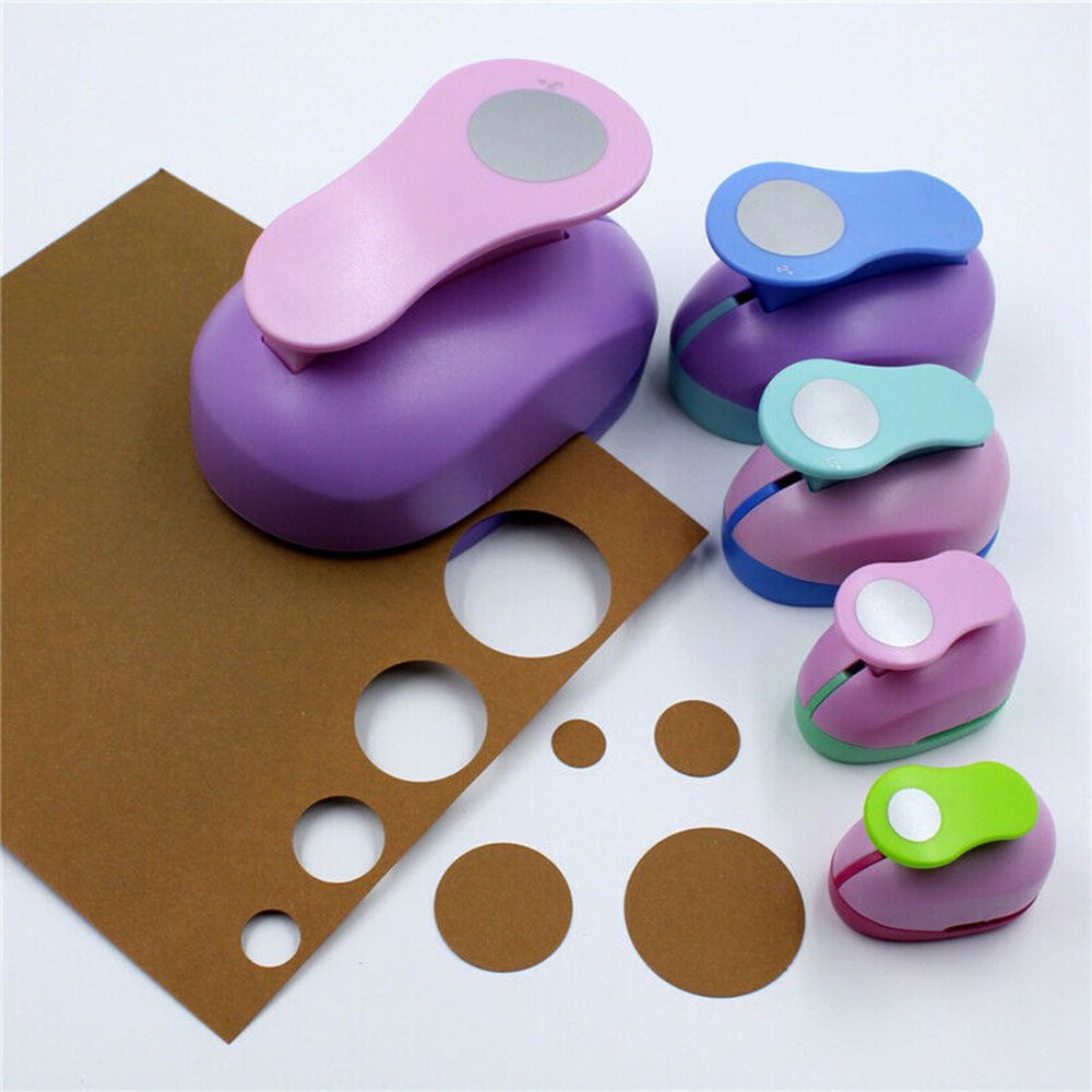 3mm/4mm5mm/6mm/8mm/10mm Circle Hole Punch Paper Punch Hand-held Round  Single Hole Punch for ID Cards PVC Cards Badge Photos